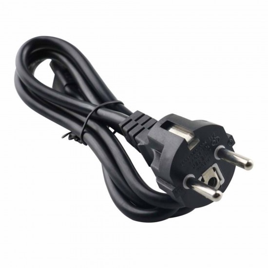 CABLE DE ALIMENTACIÓN TRÉBOL PARA CARGADORES IEC-60320 C5