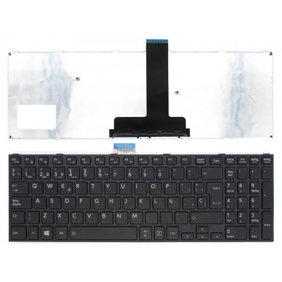 TECLADO PARA PORTÁTIL TOSHIBA SATELLITE PRO R50-C SERIES MP-14A7600-3561S G83C000GJ5Z