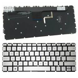 TECLADO PARA PORTÁTIL HP ENVY 13-AB008UR 13-AB009NA 13-AB009NS PLATA TECLADO PARA PORTÁTIL HP ENVY 13-AB008UR 13-AB009NA 13-AB009NS PLATA
