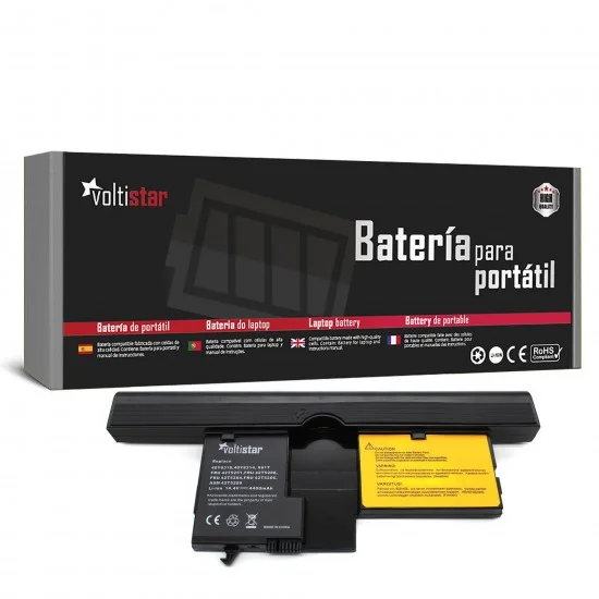 BATERÍA PARA PORTÁTIL LENOVO THINKPAD X60 1706 1709 2509 2510 X61 7679 X60S X61S SERIES