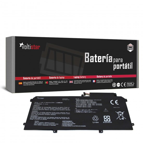 BATERÍA PARA PORTÁTIL ASUS U3000C UX330CA C31N1610 11.55V BATERÍA PARA PORTÁTIL ASUS U3000C UX330CA C31N1610 11.55V