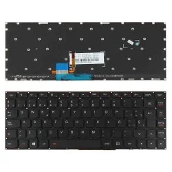 TECLADO RETROILUMINADO PARA PORTÁTIL LENOVO YOGA 2 13" YOGA 700-14ISK NEGRO TECLADO RETROILUMINADO PARA PORTÁTIL LENOVO YOGA 2 13" YOGA 700-14ISK NEGRO
