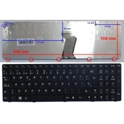 TECLADO PARA PORTÁTIL LENOVO IDEAPAD G580 G580A G585 G585A 9Z.N5SSW.Q0S TECLADO PARA PORTÁTIL LENOVO IDEAPAD G580 G580A G585 G585A 9Z.N5SSW.Q0S