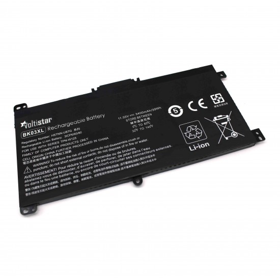 BATERÍA PARA PORTÁTIL HP PAVILION X360 14-BA004NS 14-BA039 BK03XL 916366-421 11.55V BATERÍA PARA PORTÁTIL HP PAVILION X360 14-BA004NS 14-BA039 BK03XL 916366-421 11.55V