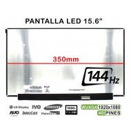 PANTALLA LED DE 15.6" PARA PORTÁTIL NV156FHM-NY4 V8.0 FHD IPS 144HZ 350MM 40 PINES PANTALLA LED DE 15.6" PARA PORTÁTIL NV156FHM-NY4 V8.0 FHD IPS 144HZ 350MM 40 PINES