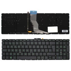 TECLADO RETROILUMINADO VERDE PARA PORTÁTIL HP PAVILION 15-AB SERIES (INTRO GRANDE) TECLADO RETROILUMINADO VERDE PARA PORTÁTIL HP PAVILION 15-AB SERIES (INTRO GRANDE)