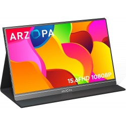 MONITOR PORTÁTIL ARZOPA S1 TABLE DE 15.6" 1080 FHD IPS CON HDMI USB-C PARA PC MAC PS5 NINTENDO SWITCH