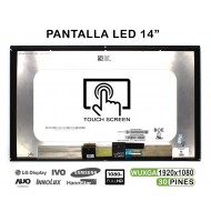 PANTALLA LED TÁCTIL 14" PARA PORTÁTIL HP PAVILION X360 14M-BY FHD