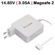 CARGADOR PARA PORTÁTIL APPLE MACBOOK AIR A1436 A1465 A1466 MD592LL/A 45W MAGSAFE 2 CARGADOR PARA PORTÁTIL APPLE MACBOOK AIR A1436 A1465 A1466 MD592LL/A 45W MAGSAFE 2