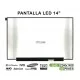 PANTALLA LED DE 14" PARA PORTÁTIL NV140DRM-N63 2K 40 PINES