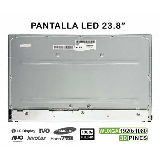 PANTALLA LED DE 23.8" PARA PORTÁTIL LM238WF5-SSE5 FHD 30 PINES PANTALLA LED DE 23.8" PARA PORTÁTIL LM238WF5-SSE5 FHD 30 PINES