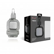 CASCOS INALÁMBRICOS BLUETOOTH PLATEADO