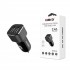 CARGADOR DE COCHE DUAL USB 2.4A NEGRO