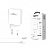 PACK CARGADOR USB-C PD20W + CABLE LIGHTNING 3A 1M BLANCO PACK CARGADOR USB-C PD20W + CABLE LIGHTNING 3A 1M BLANCO