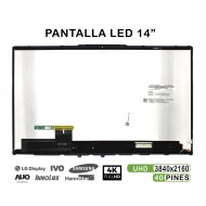 PANTALLA LED TÁCTIL DE 14" PARA PORTÁTIL LENOVO YOGA C940-14IIL 5D10S39596 4K CON MARCO PANTALLA LED TÁCTIL DE 14" PARA PORTÁTIL LENOVO YOGA C940-14IIL 5D10S39596 4K CON MARCO