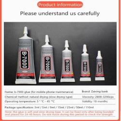 Pegamento B-7000 110ml reparación para pantalla de teléfono móvil DIY