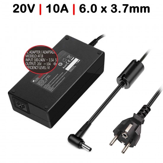 CARGADOR PARA PORTÁTIL ASUS ADP-200JB D ADP-200JB DA 200W