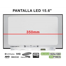 PANTALLA 15.6" B156HTN06.2 NV156FHM-N68 NV156FHM-N52 NV156FHM-N4X FHD BRILLO PARA PORTÁTIL