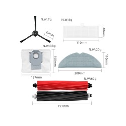 KIT DE RECAMBIOS PARA ASPIRADOR ROBOROCK S8 PLUS KIT DE RECAMBIOS PARA ASPIRADOR ROBOROCK S8 PLUS