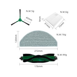KIT ACCESORIOS DE RECAMBIO PARA ASPIRADORA IROBOT ROOMBA COMBO ESSENTIAL SERIES Q0120 Y0140