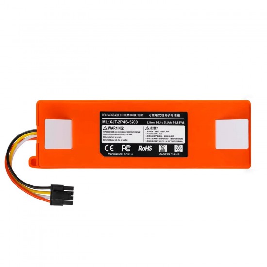 BATERÍA XIAOMI ROBOT ASPIRADOR ROBOROCK S5 S50 S51 S55 S6 S60 S61 5200MAH
