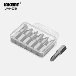 JUEGO DE PUNTAS DESTORNILLADOR CORTAS JAKEMY JM-03