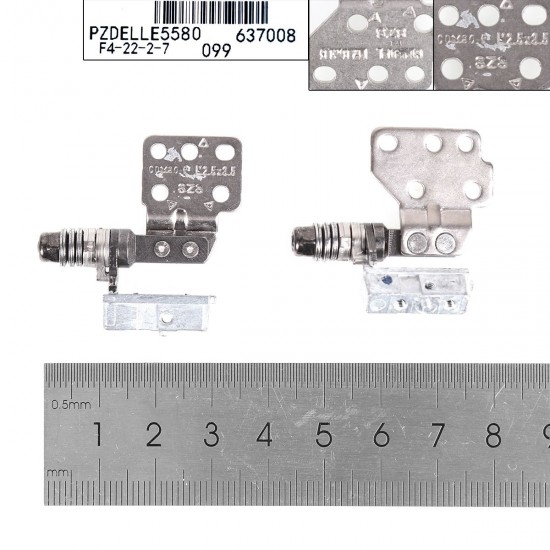 BISAGRAS PARA PORTÁTIL DELL E5580 E5590 E5591 LATITUDE 3520 M3530