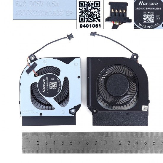 VENTILADOR CPU PARA PORTÁTIL ACER PREDATOR HELIOS PH317-53 PH315-52 NITRO AN515-55 AN517-52 N20C1