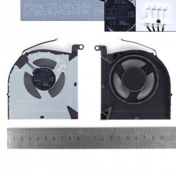 VENTILADOR GPU PARA PORTÁTIL LENOVO LOQ 15IRH8 GEEKPRO G5000 IRH8 12V