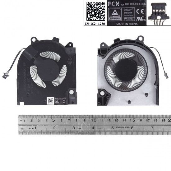 VENTILADOR PARA PORTÁTIL DELL G15 5510 5511 RTX3060 RTX3050 RTX3060 RTX3050