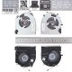 VENTILADORES PARA PORTÁTIL HP 16-D/E TPN-Q263 Q264 M75721 M75723 60W NEGRO