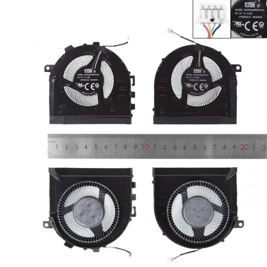 VENTILADORES CPU + GPU PARA PORTÁTIL LENOVO IDEAPAD GAMING 3-15ACH6 5H40S20432 82K2