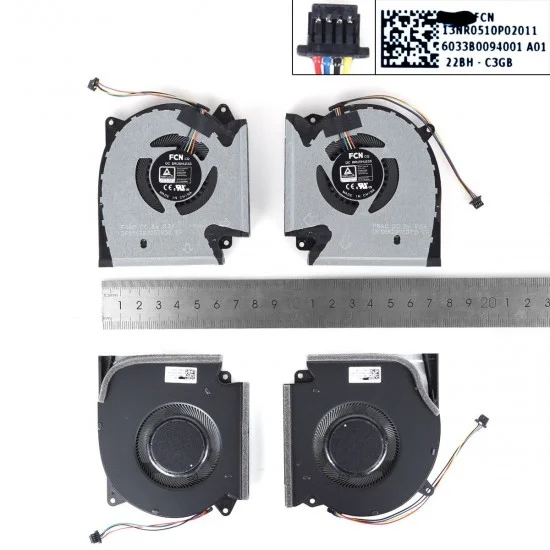 VENTILADORES PARA PORTÁTIL ASUS ROG STRIX G533Q G513QR G713QR G733QS 5V