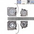 VENTILADORES PARA PORTÁTIL MSI GL66 N477 GF66 GF76 MS-1583 PABD08008SH PAAD06015SL