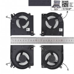 VENTILADORES CPU + GPU PARA PORTÁTIL DELL M15 R4 R3 0D1X38 0TG9V0 0D1X38 0TG9V0