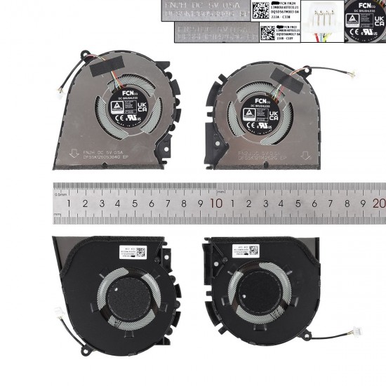 VENTILADORES PARA PORTÁTIL ASUS PRO 14 M3400QA M3401Q K3400P M7400Q