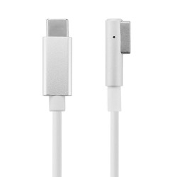 CABLE DE CARGA RÁPIDA PARA PORTÁTIL APPLE MACBOOK USB-C A MAGSAFE TIPO L