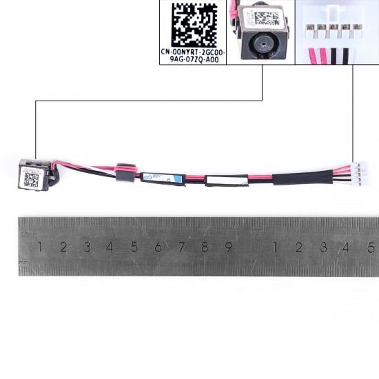 CONECTOR DC JACK PARA PORTÁTIL DELL LATITUDE 14 3450 RP8D4 CONECTOR DC JACK PARA PORTÁTIL DELL LATITUDE 14 3450 RP8D4