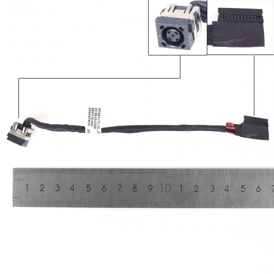 CONECTOR DC JACK PARA PORTÁTIL DELL ALIENWARE M15 M17 R2 0J60G1 J60G1 DC301015A00 CONECTOR DC JACK PARA PORTÁTIL DELL ALIENWARE M15 M17 R2 0J60G1 J60G1 DC301015A00