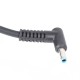 CABLE PARA CARGADOR DE PORTÁTIL HP 4,5*3,0MM CON LED 1,5M