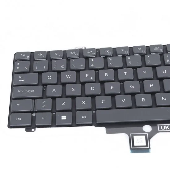 TECLADO PARA PORTÁTIL DELL LATITUDE 7410 7420 5420 0H4XRJ NSK-EB0BW 01 RETROILUMINADO NEGRO