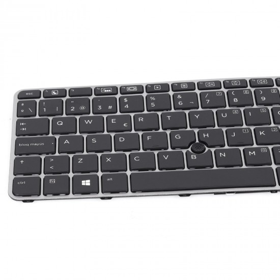 TECLADO RETROILUMINADO PARA PORTÁTIL HP 820 G3 820 G4 725 G3 725 G4 828 G3 828 G4 12-0152D-DZ01-K19 NEGRO
