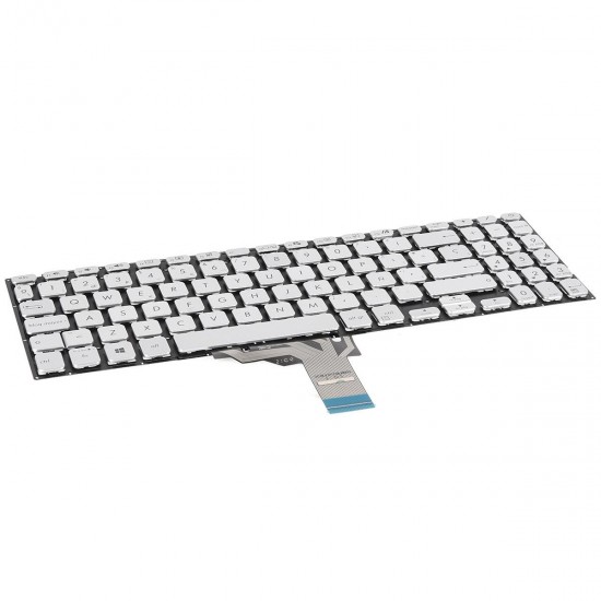 TECLADO PARA PORTÁTIL ASUS X515 X515DA X515EA X515J X515JA X515UA X515MA PLATA TECLADO PARA PORTÁTIL ASUS X515 X515DA X515EA X515J X515JA X515UA X515MA PLATA