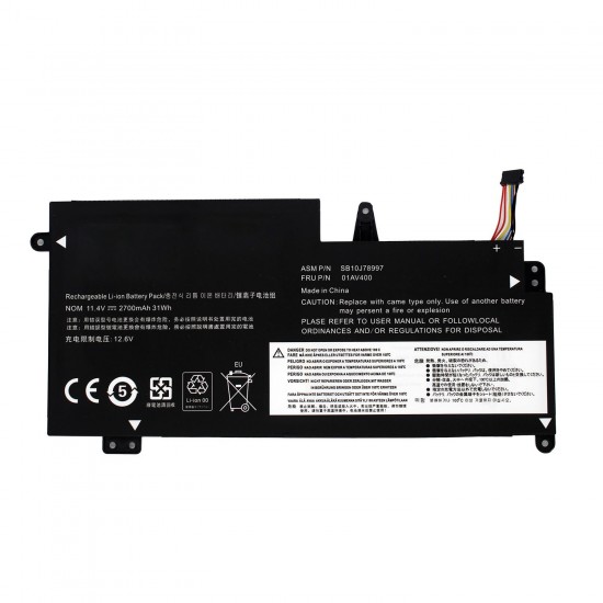BATERÍA PARA PORTÁTIL LENOVO THINKPAD 13 01AV400 BATERÍA PARA PORTÁTIL LENOVO THINKPAD 13 01AV400