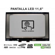 PANTALLA TÁCTIL PARA PORTÁTIL TOSHIBA RADIUS 11 L10W-B SERIES 11,6" PANTALLA TÁCTIL PARA PORTÁTIL TOSHIBA RADIUS 11 L10W-B SERIES 11,6"