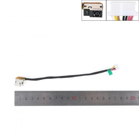 CONECTOR DC JACK PARA PORTÁTIL HP STREAM 14" 754734-SD1 754734-FD1