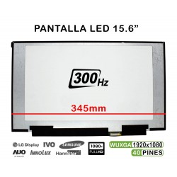 PANTALLA DE 15.6" PARA PORTÁTIL LQ156M1JW25 LED 1920×1080 300HZ