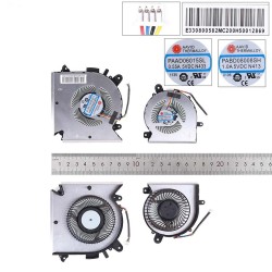 VENTILADORES PARA PORTÁTIL MSI GF63 GF65 MS-16R1/R3/R5 WF65 L+R OEM