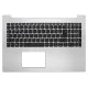 CARCASA SUPERIOR CON TECLADO PARA PORTÁTIL LENOVO IDEAPAD 320-15IKB PLATA