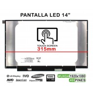 PANTALLA LED TÁCTIL DE 14" PARA PORTÁTIL NV140FHM-T07 HW:V8.0 40 PIN IPS PANTALLA LED TÁCTIL DE 14" PARA PORTÁTIL NV140FHM-T07 HW:V8.0 40 PIN IPS